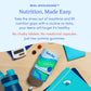 First Day Vitamins for Teens | Teen Multivitamin for Girls & Boys 12-17 | Organic Fruit & Veggie Blend | 60 Day Supply