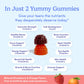 First Day Vitamins for Teens | Teen Multivitamin for Girls & Boys 12-17 | Organic Fruit & Veggie Blend | 60 Day Supply