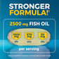 Triple Strength Omega-3 Fish Oil 2500 mg | 180 Softgels | EPA/DHA