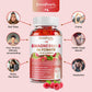 GREENPEOPLE Magnesium Glycinate Gummies 400mg — Sugar Free Raspberry Flavor, Vitamin D & B6 for Calm Support