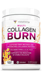 Hydrolyzed Collagen Peptides Powder for Women | MultiCollagen Burn with Hyaluronic Acid & Vitamin C (30 Servings)