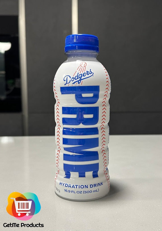 3 x LA Dodgers Prime Hydration Sports Drink by Logan Paul & KSI - 500ml Bottle - Get Me Products