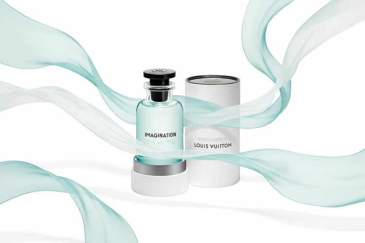 Louis Vuitton Imagination perfume product shot