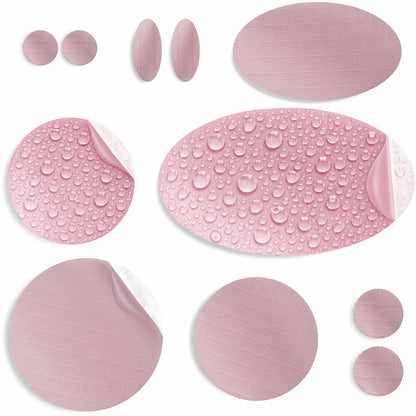 Repair Patches (30+ Colours) for Puffer Jackets, Tents, Upholstery - Stick On, Waterproof, Tear-Cold-Heat-Resistant