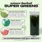 Kiala Nutrition Super Greens – Organic Greens Powder with Spirulina & Chlorella and Spectra Blend (Gluten Free, Vegan)