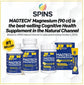 MagTech Magnesium Complex - 3-Form Magnesium (Magtein L-Threonate, Glycinate & Taurate) 200mg, 180 Capsules | NATURAL STACKS