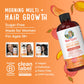 MaryRuth Organics Liquid Multivitamin + Hair Growth | Biotin 10000mcg | Lustriva for Thicker Hair
