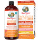 MaryRuth Organics Liquid Multivitamin + Hair Growth with Lustriva – Thicker Hair, Smoother Skin | Biotin 10000mcg | 30 Fl Oz