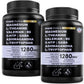 MEDCHOICE 12-in-1 Sleep Support Capsules – Melatonin-Free, Non-Habit Forming (Pack of 2, 180 capsules)