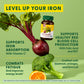 MegaFood Blood Builder Iron Supplement for Women & Men - 180 Tablets - Vegan