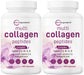 Micro Ingredients 2 Pack Multi Collagen Pills – Types I–X, Biotin & Hyaluronic Acid