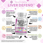 Clean Nutraceuticals Liver Defend 28-in-1 – Milk Thistle, NAC, Chanca Piedra & TUDCA, 2 Pack