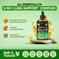 USDA Organic Mullein Drops for Lungs – Made in USA | Pack of 2