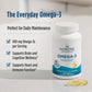Nordic Naturals Omega-3 Lemon – 180 Soft Gels | 690 mg EPA/DHA | 90 Servings | Non-GMO