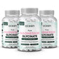 Organics Ocean Magnesium Glycinate with Zinc – Maximum Strength Chelated Magnesium for Sleep Support, Muscle Cramps & Heart Health – 3 Bottles