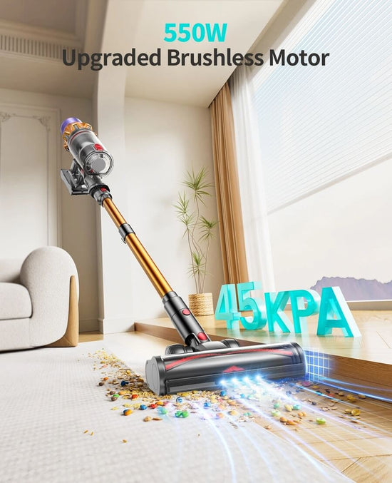 Honiture X7 550W/45KPA Powerful Suction Cordless Vacuum