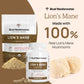 Real Mushrooms Lion’s Mane Supplement Capsules - Organic, Vegan, 300 ct, Beta-Glucan Rich