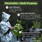 Reversible Emergency Survival Foil Poncho (4pc)