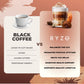 RYZE Mushroom Coffee Dark Roast – 6 Adaptogenic Mushrooms + Prebiotic, 30 Servings