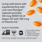 Sports Research Vitamin D3 + K2 with Coconut Oil – Vegan, 5000 IU D3, 100 mcg MK-7, 120 Softgels