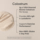 Sports Research Bovine Colostrum Powder – Easy Mix, Single-Ingredient Superfood for Gut Health & IgG Rich Support – U.S. Sourced, Non-GMO, Gluten Free – 75 Servings (Unflavored)