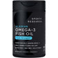 Sports Research Omega-3 Fish Oil 1250 - Triple Strength, MSC Certified, 180 Softgels