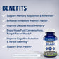 Stonehenge Health Dynamic Brain Supplement with BacoMind – Memory, Retention & Recall (40 Nootropics)