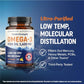 Triple Strength Omega-3 Fish Oil 3600 mg | EPA & DHA | 180 Ct | Burpless
