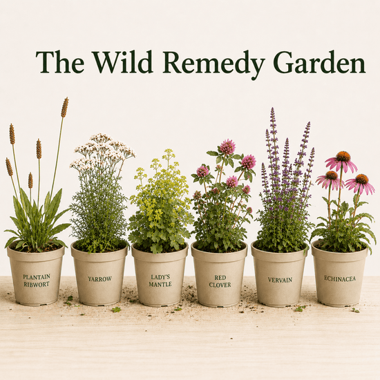 The Wild Remedy Garden - Traditional Herbal Collection