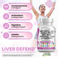 Clean Nutraceuticals Liver Defend 28-in-1 – Milk Thistle, NAC, Chanca Piedra & TUDCA, 2 Pack