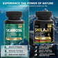 Uheco Shilajit & Sea Moss Vitality Bundle – 20000 mg Shilajit, 11000 mg Sea Moss