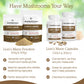 Real Mushrooms Lion’s Mane Supplement Capsules - Organic, Vegan, 300 ct, Beta-Glucan Rich
