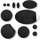 Repair Patches (30+ Colours) for Puffer Jackets, Tents, Upholstery - Stick On, Waterproof, Tear-Cold-Heat-Resistant