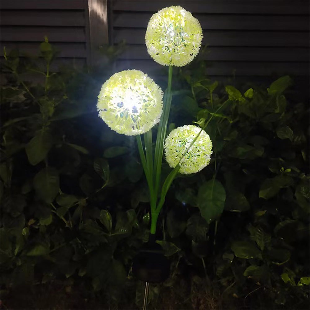Outdoor Solar Lantern Dandelion Light 3LED - Get Me Products