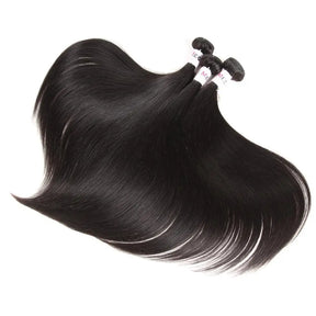 100% Natural  Cuticle Aligned  Brazilian Human Virgin Hair Extensions For Woman - Get Me Products