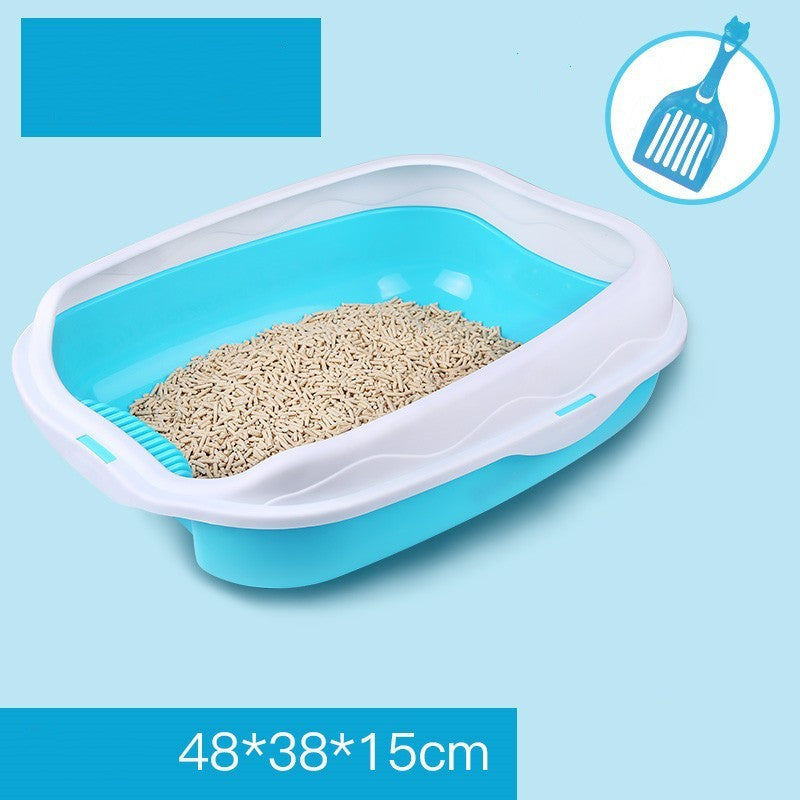 Oversized Splash-proof Cat With Sand In A Litter Box - Get Me Products