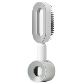 Self Cleaning Hair Brush For Women One-key Cleaning Hair Loss Airbag Massage Scalp Comb Anti-Static Hairbrush - Get Me Products