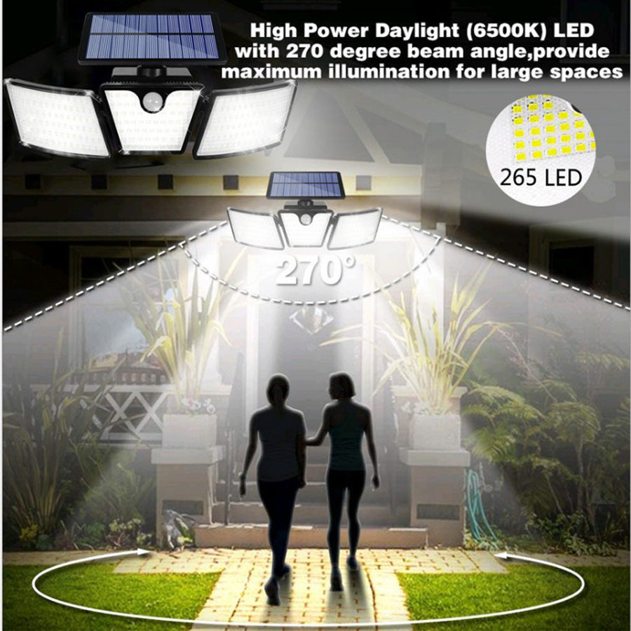 Solar Light Outdoor Multi Head Human Body Induction Get Me Products