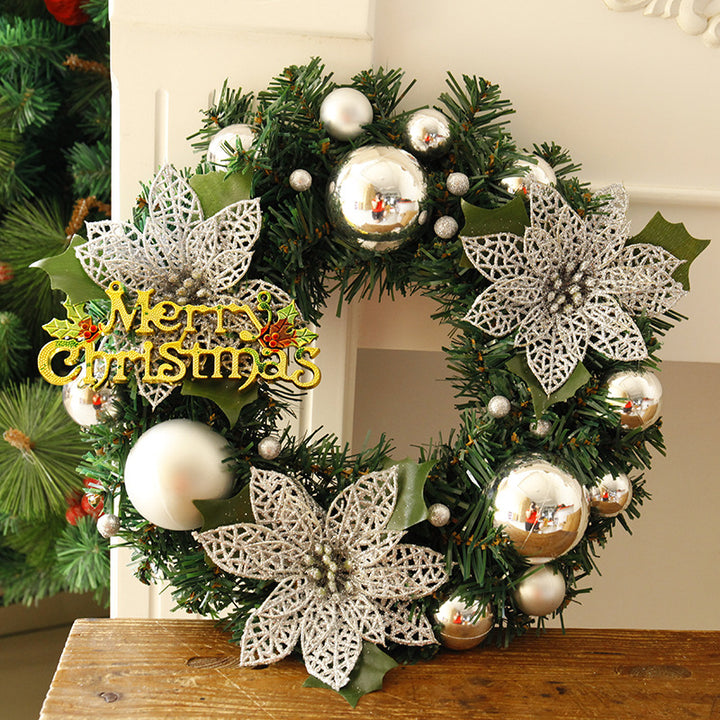 Christmas Decoration - 3D Letter Board and Triple Wreath Garland for Hotel and Mall Decoration - Get Me Products