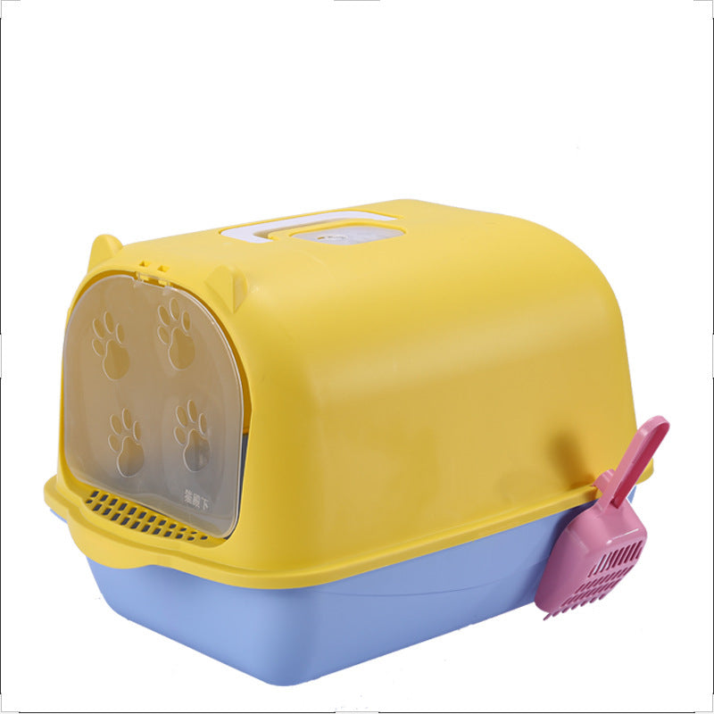 Oversized Splash-proof Cat With Sand In A Litter Box - Get Me Products