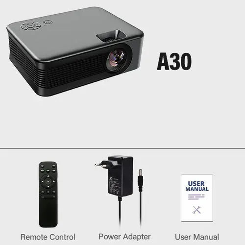 AUN MINI Projector Smart TV WIFI Portable Home Theater Cinema Battery - Get Me Products