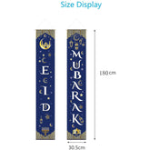 Amazon Three Long Moon Festival couplet door curtain banner party celebration festival Lent EID good moon couplet - Get Me Products