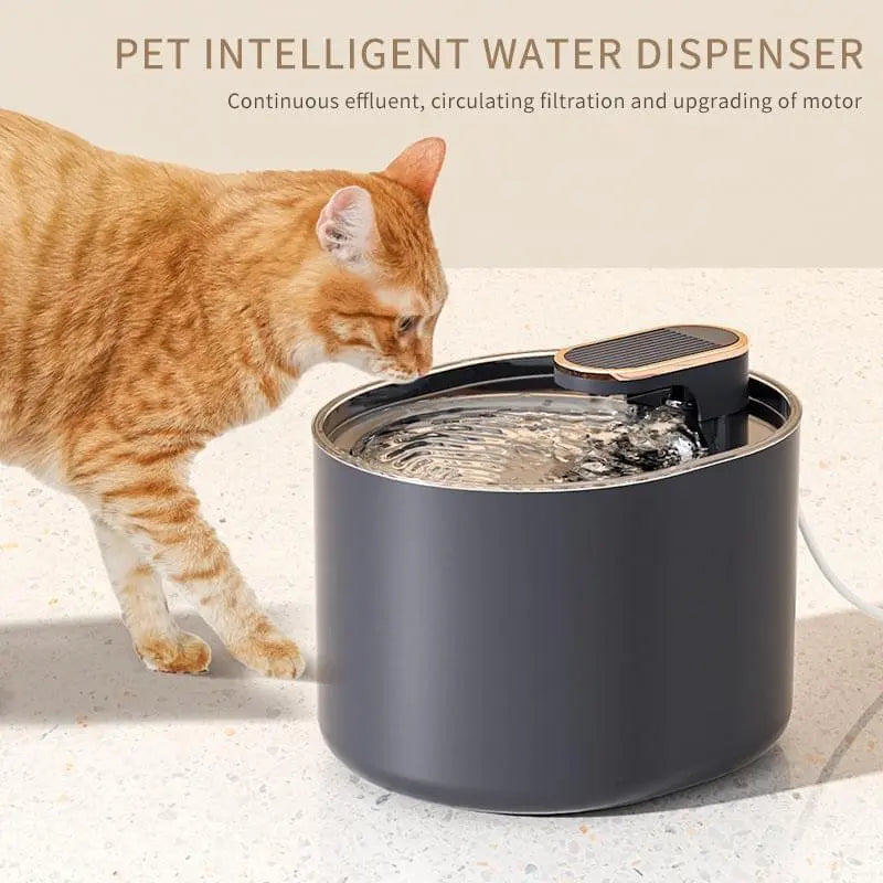 Automatic Pet Cat Water Fountain Mute Water Feeder Bowl USB Charge Auto Electric Feeder Pet Drinking Dispenser For Cat Dog - Get Me Products