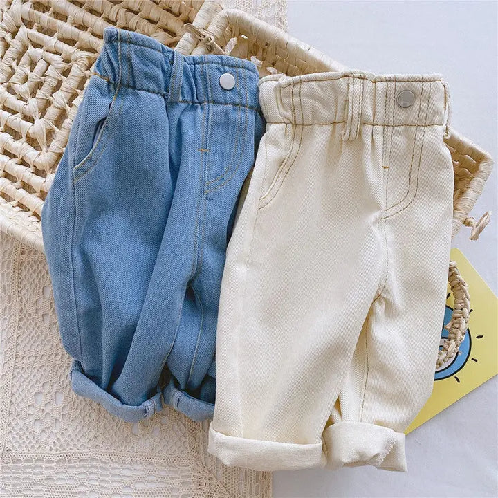 Autumn And Winter New Jeans Baby Girl Clothes Baby Boy Clothes - Get Me Products