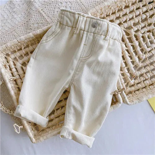 Autumn And Winter New Jeans Baby Girl Clothes Baby Boy Clothes - Get Me Products