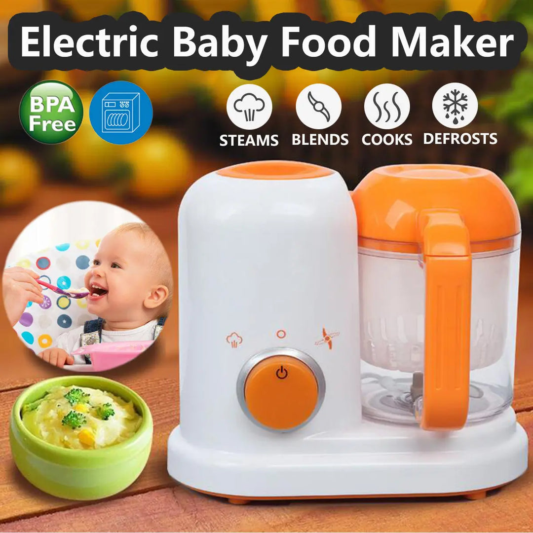 Baby Food Processor Smart Infant Milk Warm Baby Food Cooking Blenders Multi-function - Get Me Products