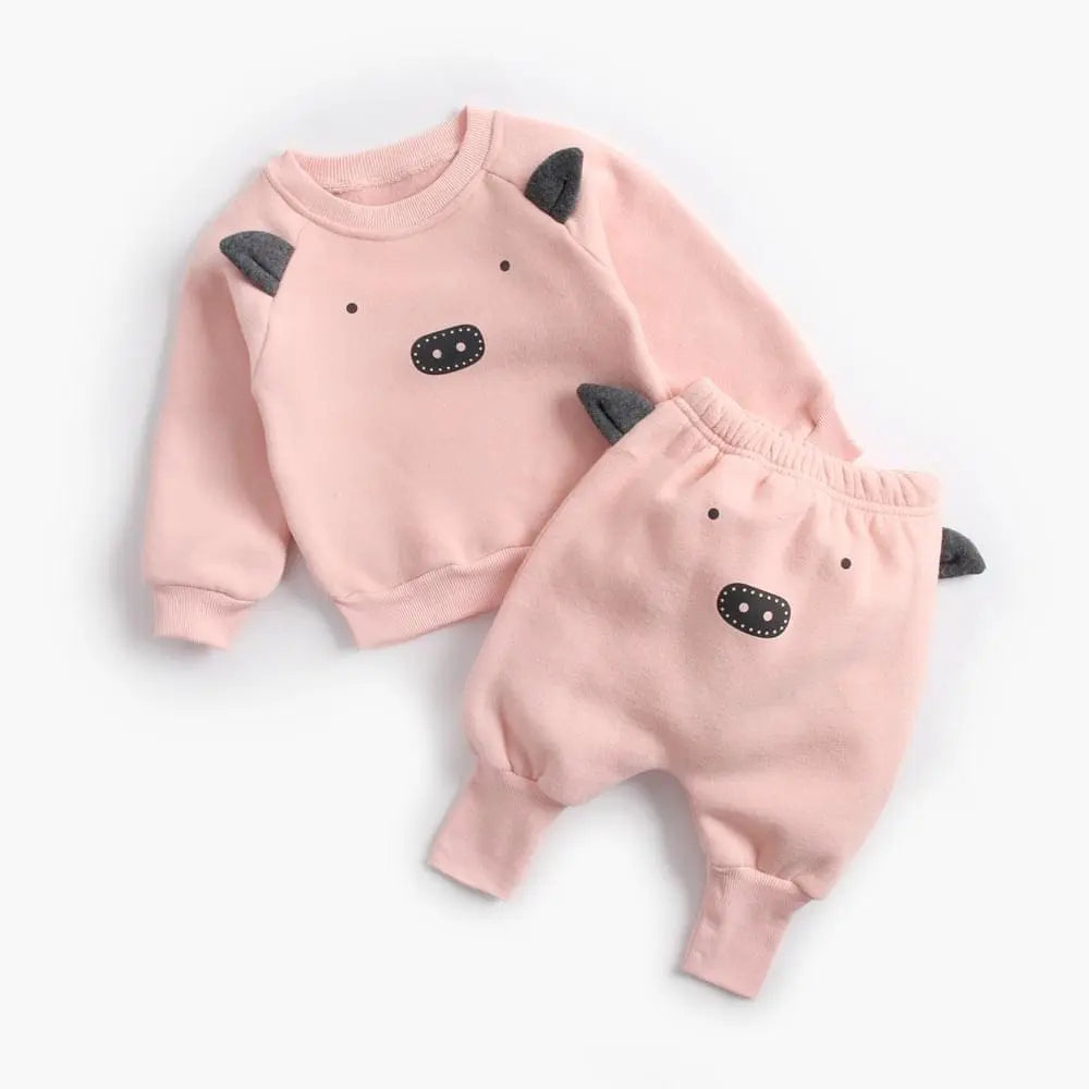 Baby Plus Velvet Sweater Suit - Get Me Products