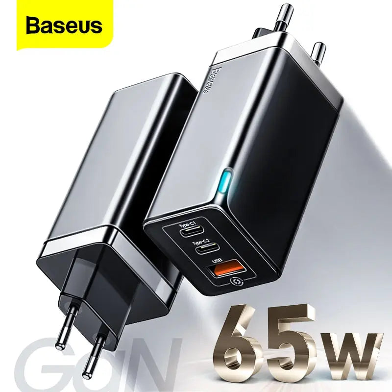 Baseus GAN 65W USB C Charger Quick Charge 4.0 3.0 QC4.0 QC PD3.0 PD - Get Me Products