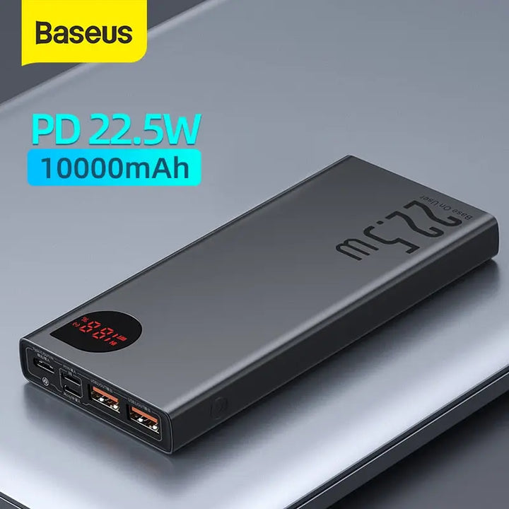 Baseus Power Bank 10000mAh with 20W PD Fast Charging Powerbank - Get Me Products
