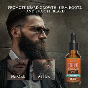 Beard Oil For MEN Hair Growth Oil Serum Mustache Grooming Growing Moisturizer US - Get Me Products